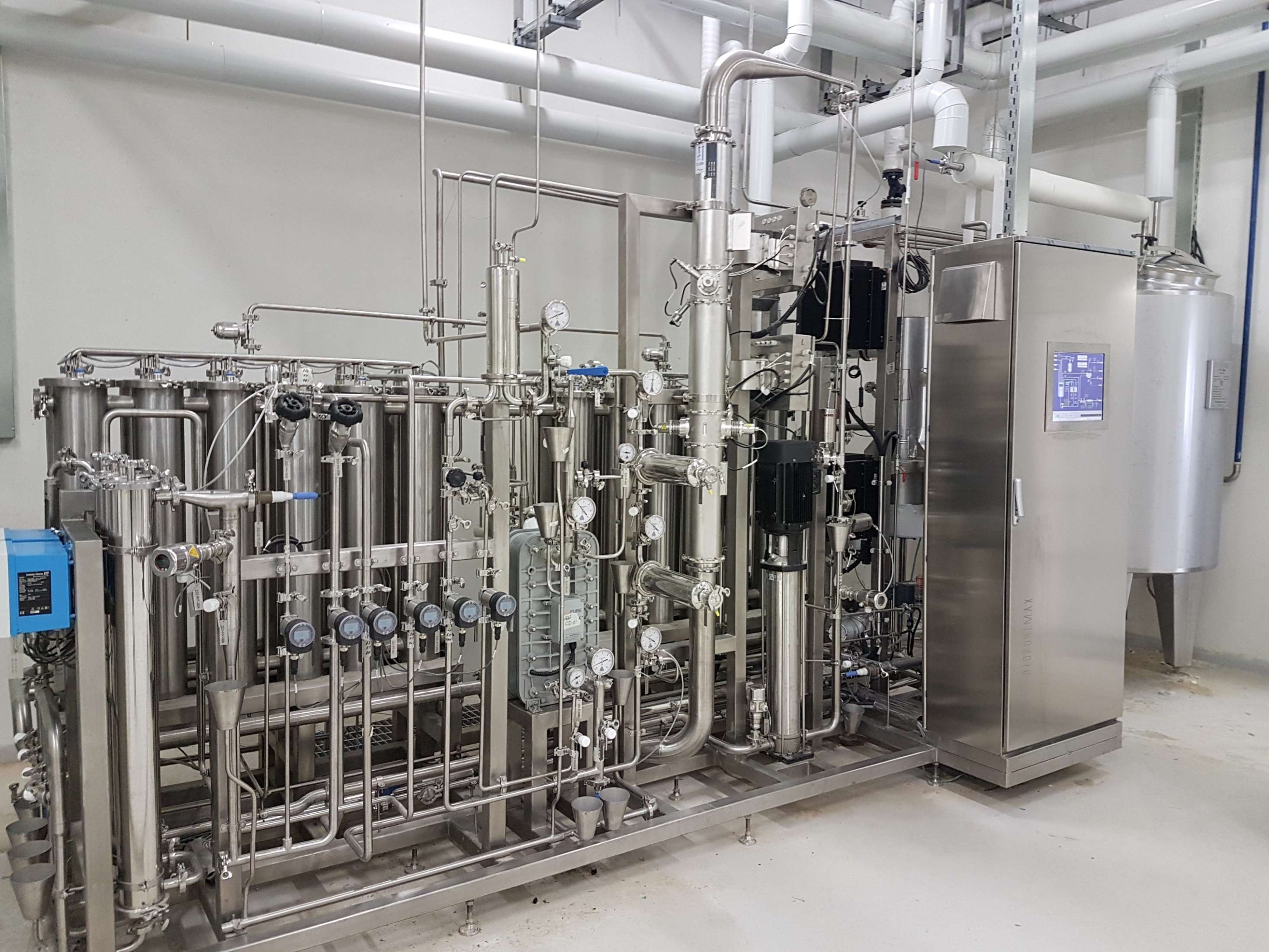 Water bioburden reduction process Biopuremax™